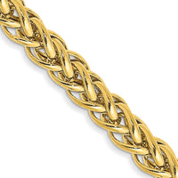 Thumbnail for 14k 4.3mm Semi-solid 3-Wire Wheat Chain