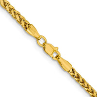 Thumbnail for 14k 2.5mm Semi-solid D/C Wheat Chain