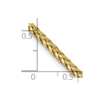 Thumbnail for 14k 2.5mm Semi-solid D/C Wheat Chain
