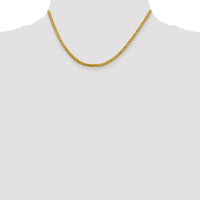 Thumbnail for 14k 2.5mm Semi-solid D/C Wheat Chain