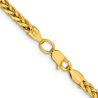 Thumbnail for 14k 3.1mm Semi-solid D/C Wheat Chain
