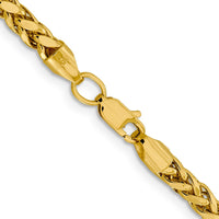 Thumbnail for 14k 3.7mm Semi-solid D/C Wheat Chain