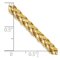 Thumbnail for 14k 3.7mm Semi-solid D/C Wheat Chain