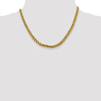 Thumbnail for 14k 5mm Semi-solid D/C Wheat Chain