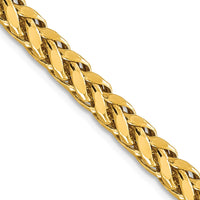 Thumbnail for 14k 5mm Semi-solid D/C Wheat Chain