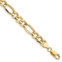 Thumbnail for 14k 8.5mm Semi-Solid Figaro Chain