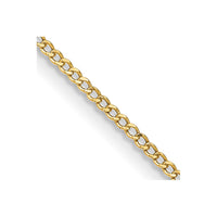 Thumbnail for 14k 1.85mm Semi-Solid Curb Chain