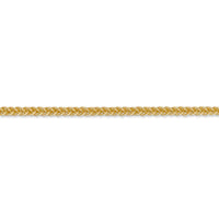 Thumbnail for 14k 2.6mm Semi-solid 3-Wire Wheat Chain