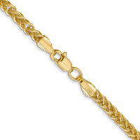 Thumbnail for 14k 2.6mm Semi-solid 3-Wire Wheat Chain