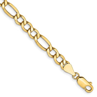 Thumbnail for 14k 5.75mm Semi-Solid Figaro Chain