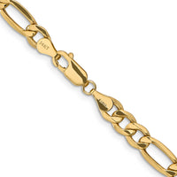 Thumbnail for 14k 6.25mm Semi-Solid Figaro Chain
