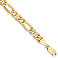 Thumbnail for 14k 6.25mm Semi-Solid Figaro Chain