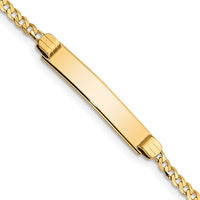 Thumbnail for 14k Children's Curb Link ID Bracelet
