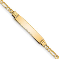 Thumbnail for 14k Children's Figaro Link ID Bracelet