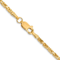 Thumbnail for 14k 2mm Byzantine Chain