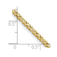 Thumbnail for 14k 2mm Byzantine Chain