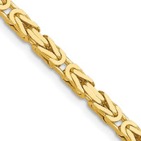 Thumbnail for 14k 3.25mm Byzantine Chain