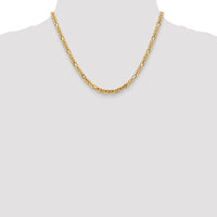 Thumbnail for 14k 4mm Byzantine Chain