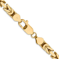 Thumbnail for 14k 5.25mm Byzantine Chain