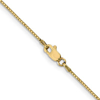 Thumbnail for 14k .9mm Box with Lobster Clasp Chain