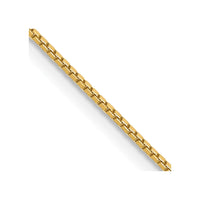 Thumbnail for 14k .9mm Box with Lobster Clasp Chain