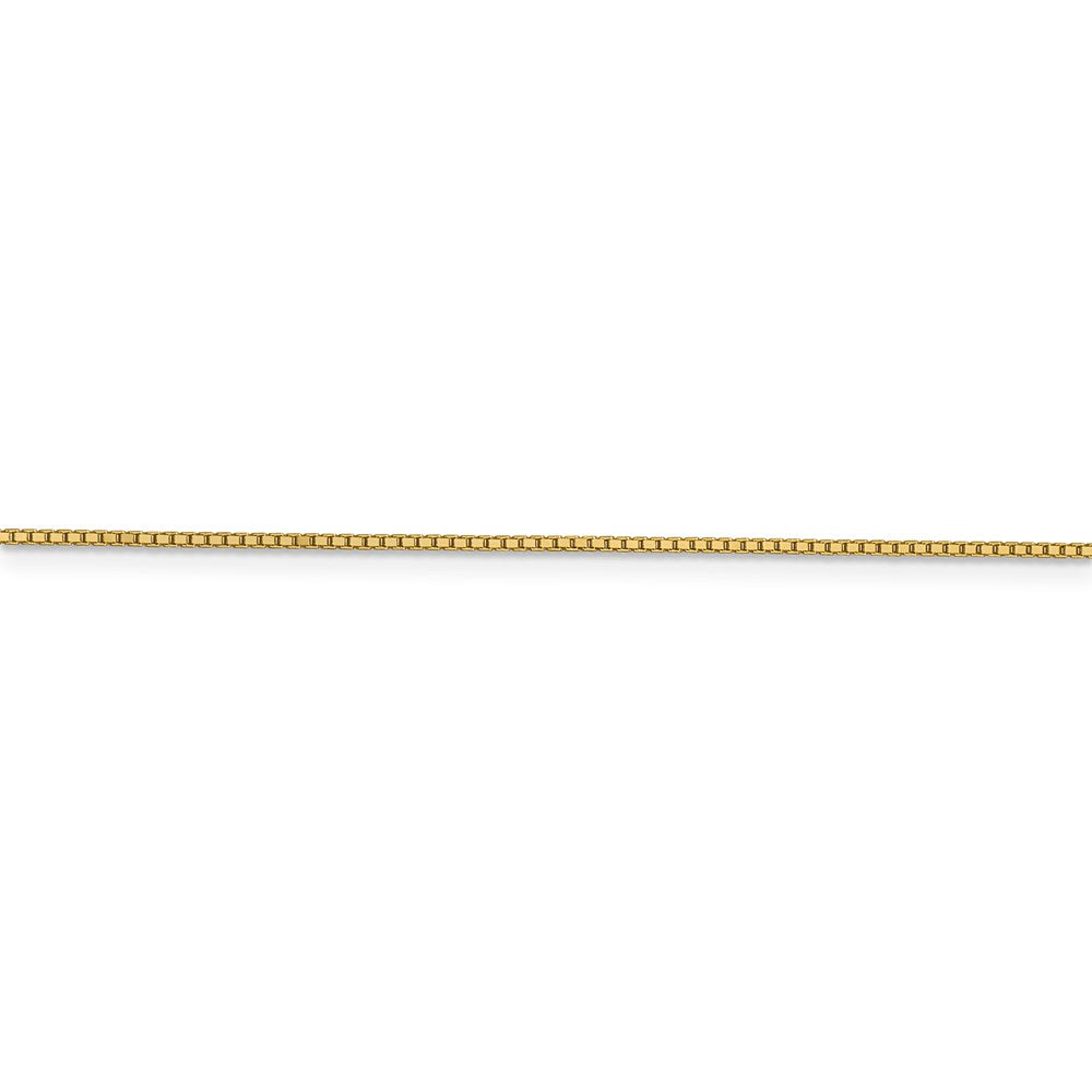 14k .95mm Box Chain