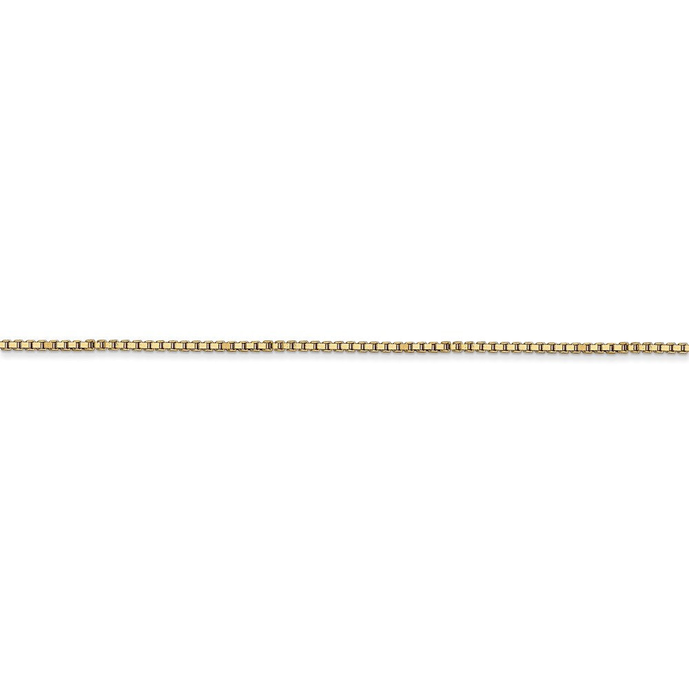 14k 1mm Box Chain