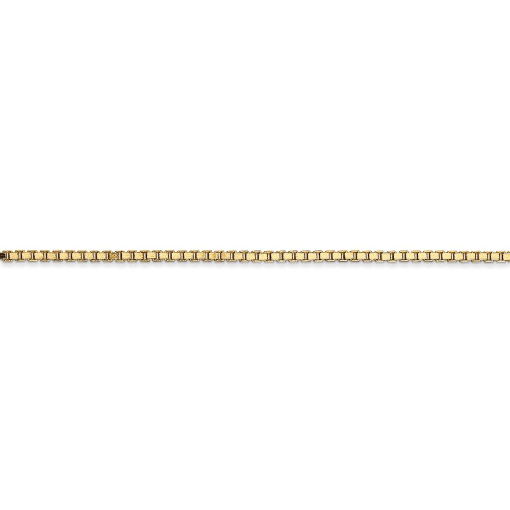 14k 1.5mm Box Chain