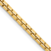 Thumbnail for 14k 2.5mm Box Chain