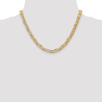 Thumbnail for 14k 6.25mm Concave Anchor Chain