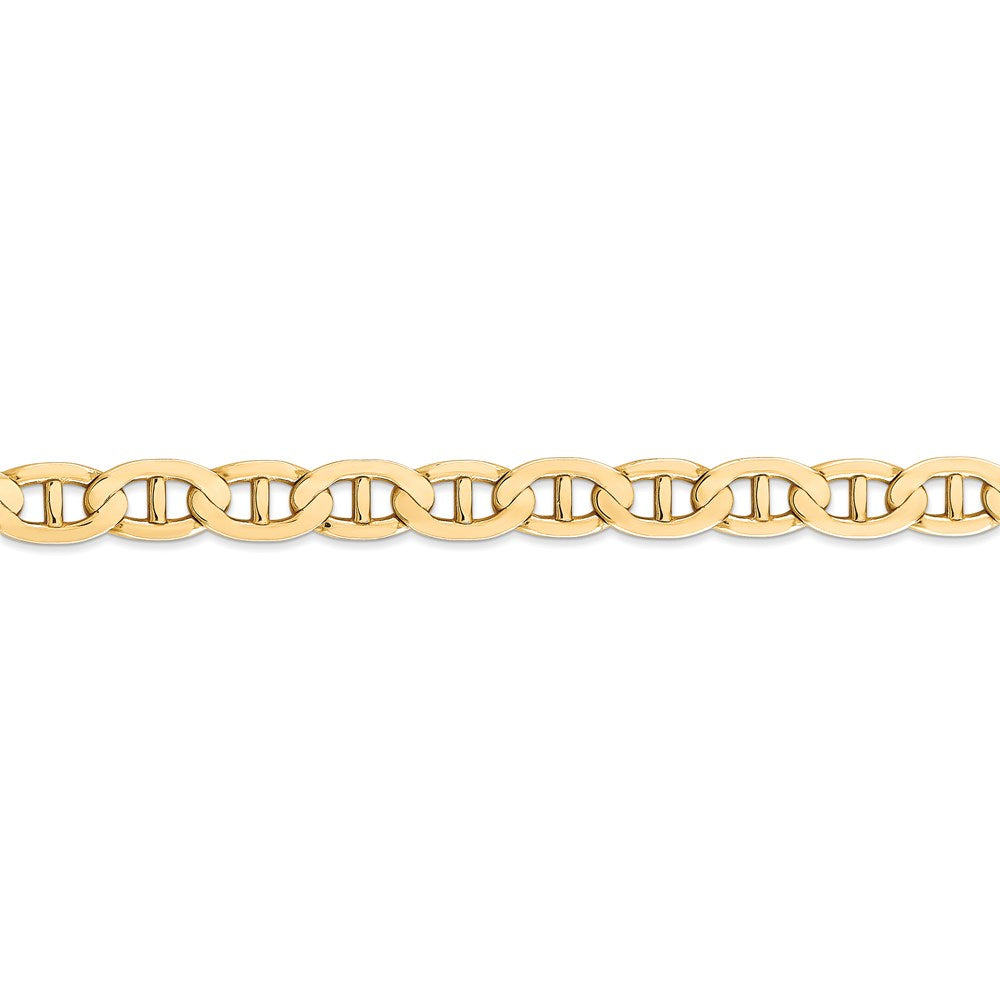 14k 7mm Concave Anchor Chain