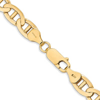 Thumbnail for 14k 7mm Concave Anchor Chain