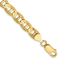 Thumbnail for 14k 7mm Concave Anchor Chain