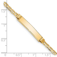 Thumbnail for 14k Anchor ID Bracelet
