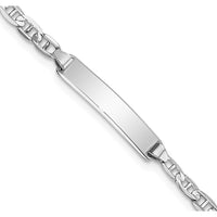 Thumbnail for 14k WG Anchor Link ID Bracelet