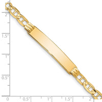 Thumbnail for 14k Anchor ID Bracelet