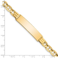 Thumbnail for 14k Anchor ID Bracelet