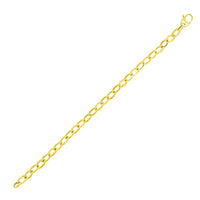 Thumbnail for 14k Yellow Gold Cable Chain Style Bracelet