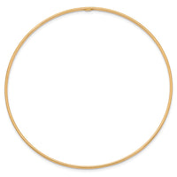 Thumbnail for 14k 1.5mm Polished Slip-on Bangle Bracelet