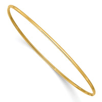 Thumbnail for 14k 1.5mm Polished Slip-on Bangle Bracelet