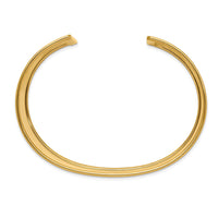 Thumbnail for 14K 37mm Polished Cuff Bangle