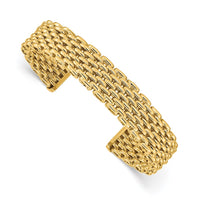 Thumbnail for 14K Polished Cuff Bangle