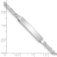 Thumbnail for 14k Semi-solid Anchor Link ID Bracelet