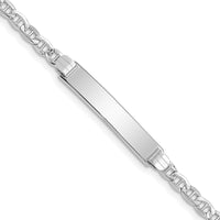 Thumbnail for 14k Semi-solid Anchor Link ID Bracelet