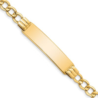 Thumbnail for 14k Semi-Solid Curb Link 5.9mm ID Bracelet