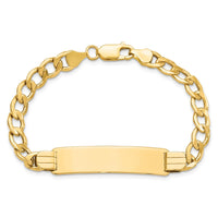 Thumbnail for 14k Semi-solid Curb Link ID Bracelet