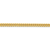 Thumbnail for 14k 4.25mm Solid Miami Cuban Chain