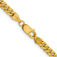 Thumbnail for 14k 4.25mm Solid Miami Cuban Chain