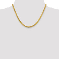 Thumbnail for 14k 4.25mm Solid Miami Cuban Chain