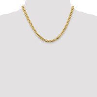 Thumbnail for 14k 5.5mm Solid Miami Cuban Chain